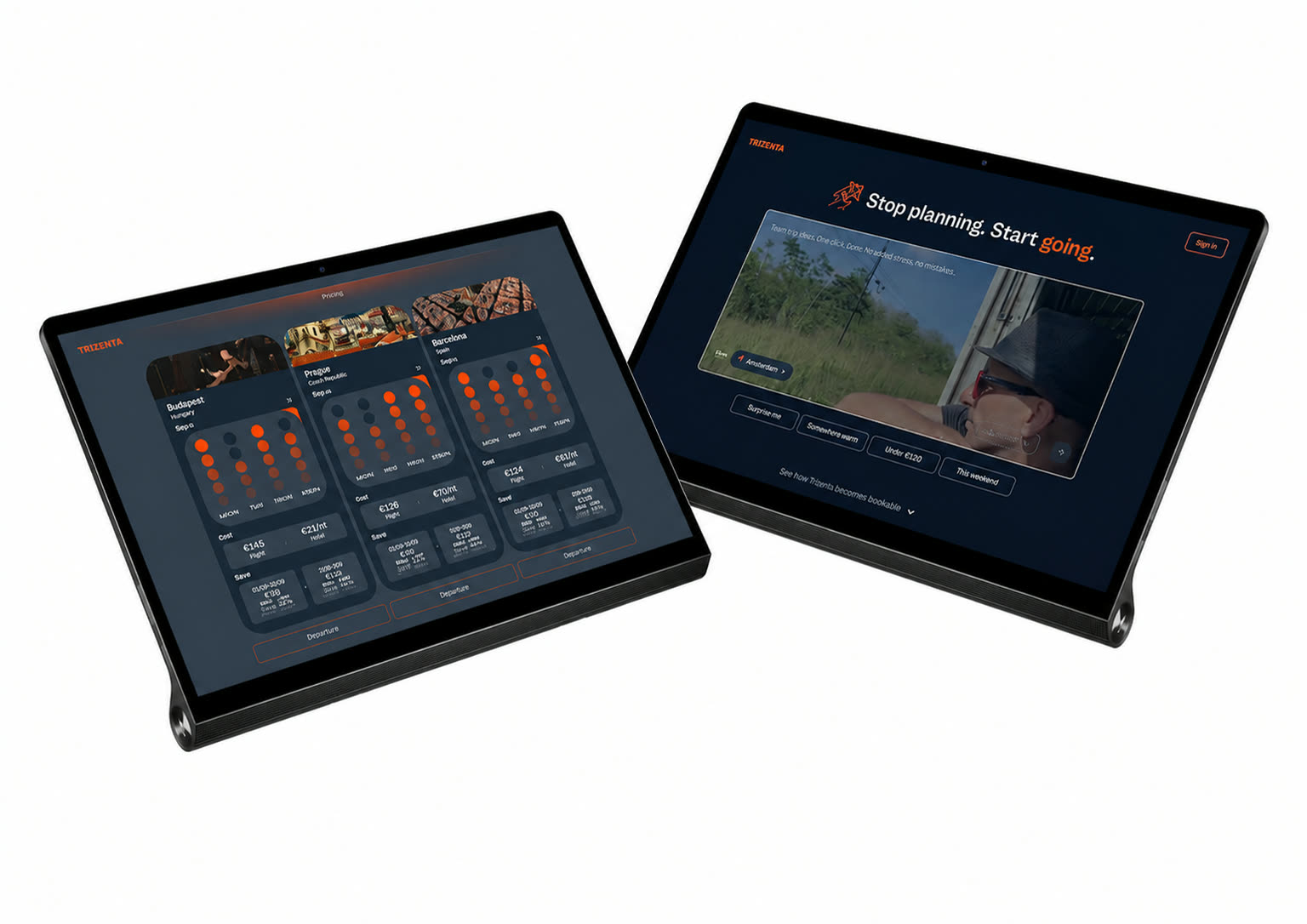 Trizenta product mockup